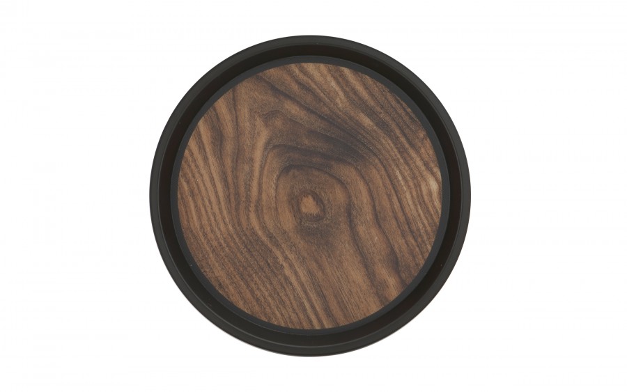 Taca plastikowa antypoślizgowa 36 cm wz. Wooden