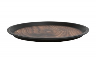 Taca plastikowa antypoślizgowa 36 cm wz. Wooden