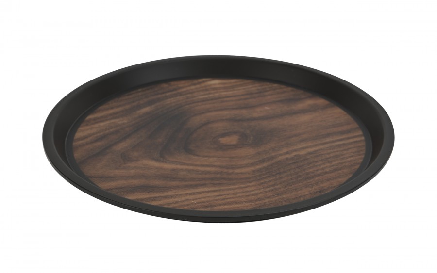 Taca plastikowa antypoślizgowa 41 cm wz. Wooden