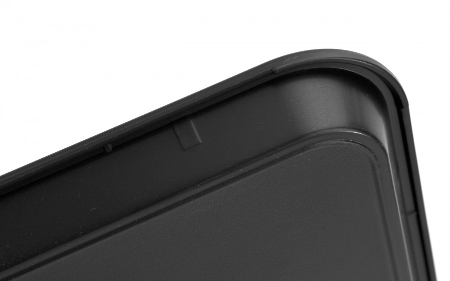 Taca plastikowa antypoślizgowa 44x35 cm wz. Marmur