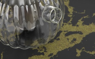 Taca plastikowa antypoślizgowa 44x35 cm wz. Marmur