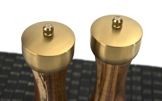 Zestaw 2 młynków ręcznych do soli i pieprzu Starke Pro Epirus