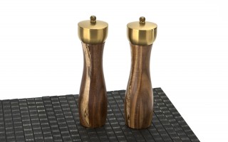 Zestaw 2 młynków ręcznych do soli i pieprzu Starke Pro Epirus