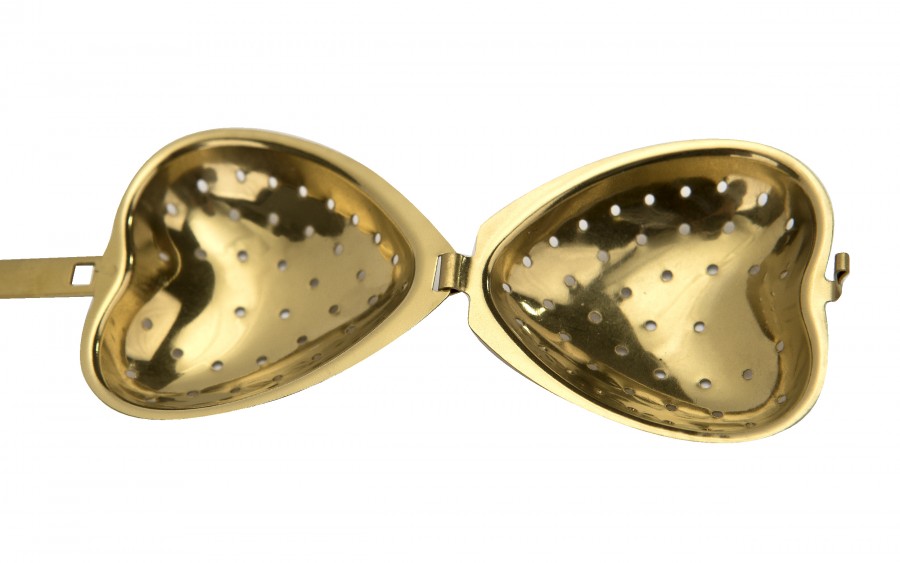 Zaparzacz metalowy 'SERCE"