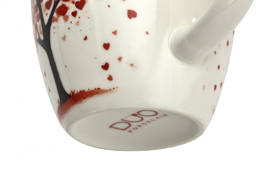 Kubek porcelanowy 650 ml Drzewo