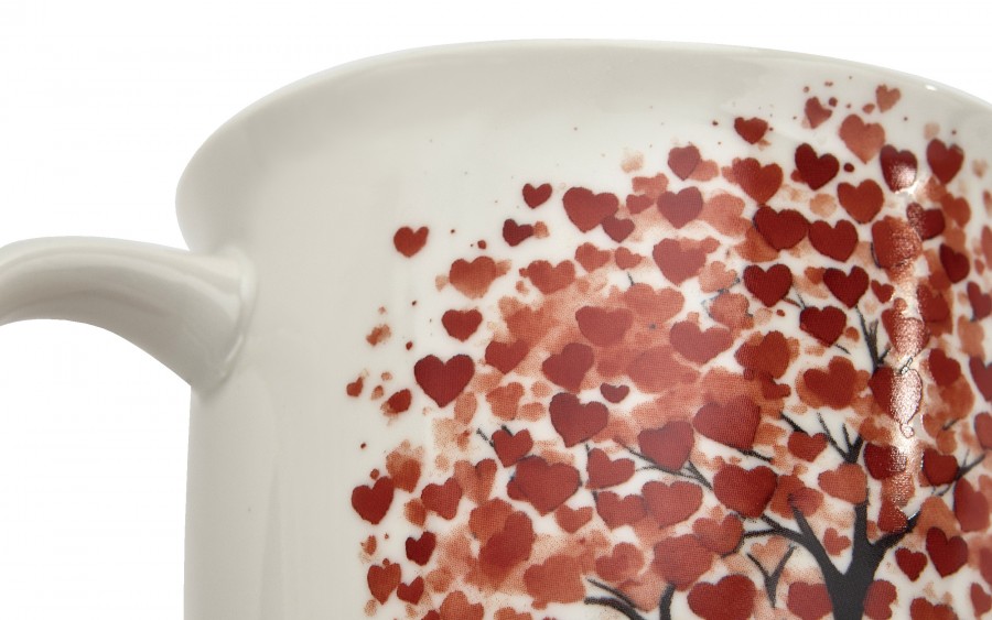 Kubek porcelanowy 650 ml Drzewo