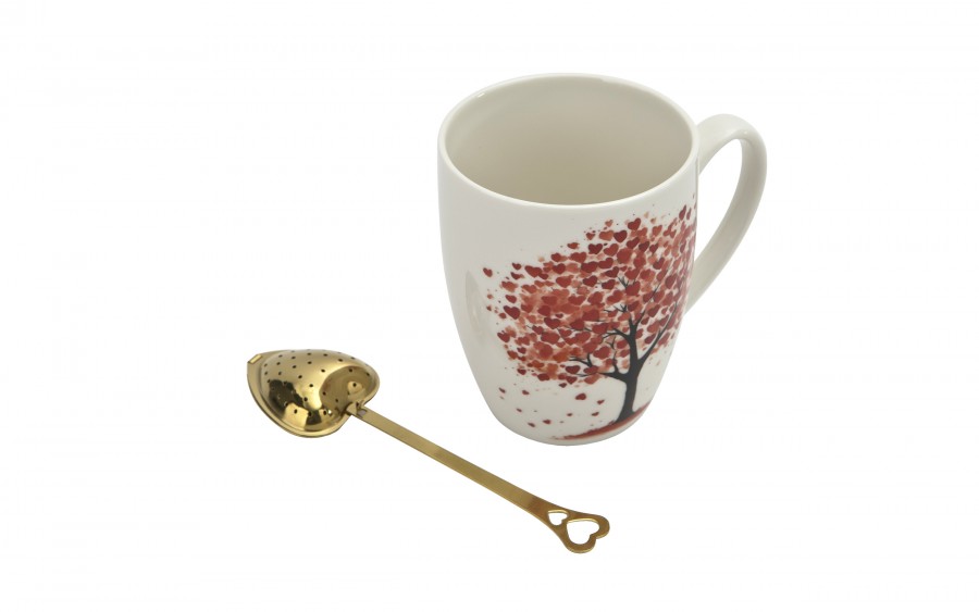 Kubek classic 360 ml z zaparzaczem Drzewo