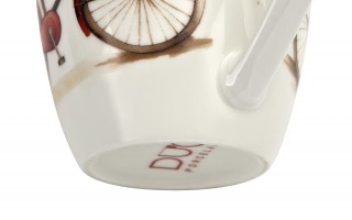 Kubek classic 360 ml z zaparzaczem Rower Serce