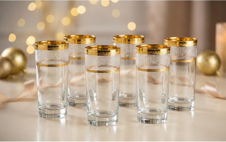 Zestaw 6 szklanek do piwa 360 ml Quatri