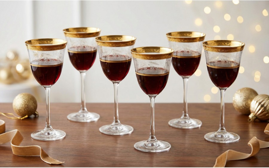 Zestaw 6 Kieliszków do wina 190 ml Quatri