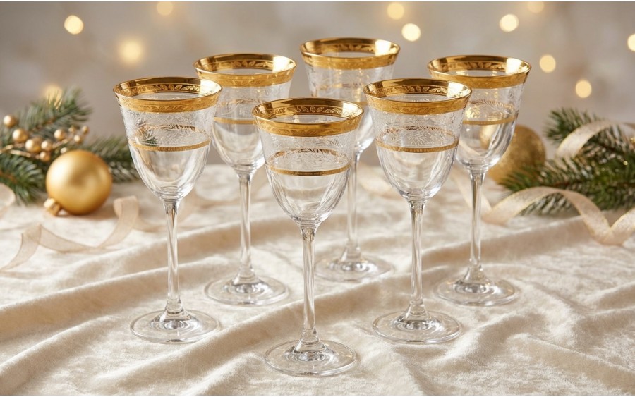 Zestaw 6 Kieliszków do wina 190 ml Quatri