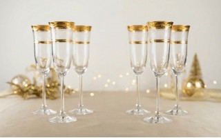 Zestaw 6 Kieliszków do szampana 160 ml Quatri