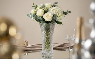 Wazon kryształowy 35 cm Sissi