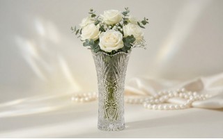 Wazon kryształowy 22 cm Sissi