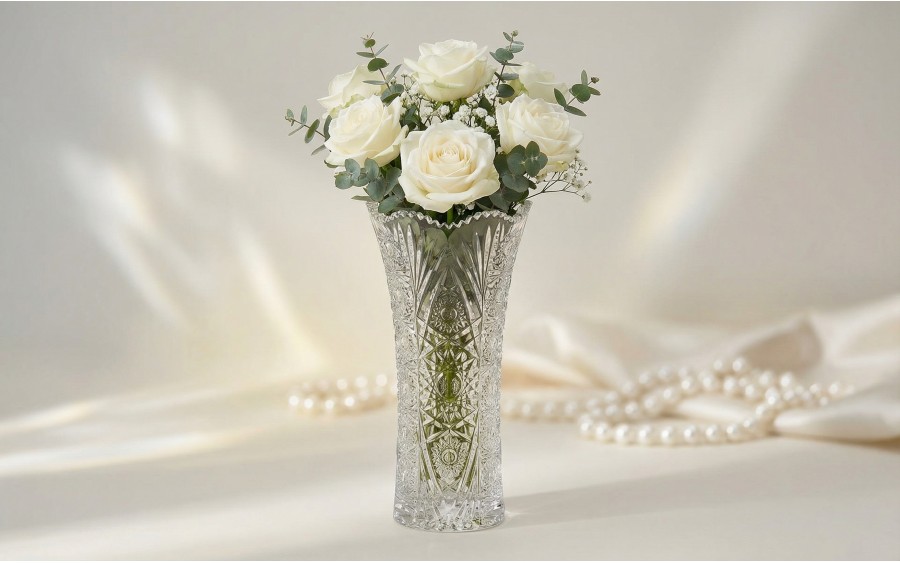 Wazon kryształowy 22 cm Sissi