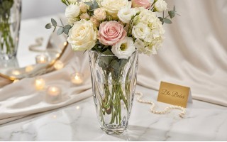 Wazon kryształowy 30,5 cm Barley Bohemia