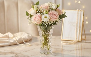 Mały Wazon kryształowy 10,4 cm Clarion