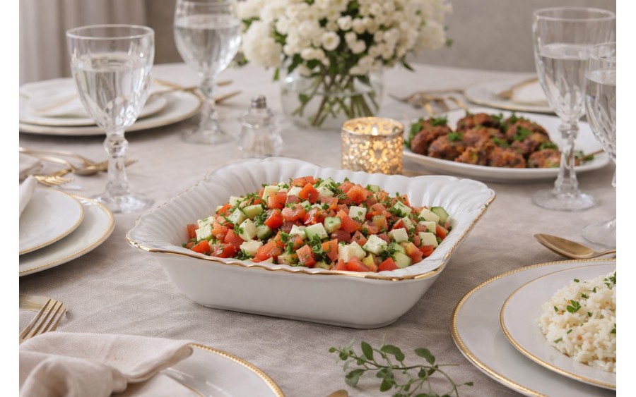 Salaterka 19,5cm Iwona B014 Złota Linia