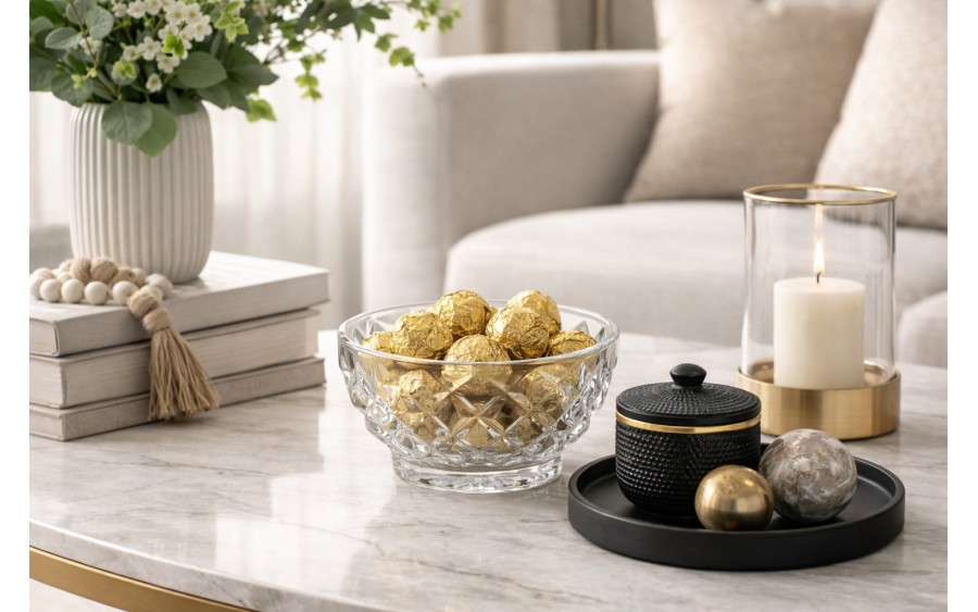 Salaterka kryształowa 9,5 cm Diamon