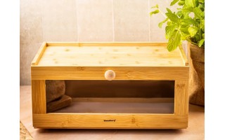 Chlebak bambusowy duży KB7924