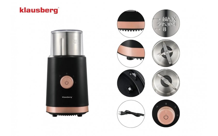 Elektryczny młynek 2w1 do kawy i przypraw KB-7992