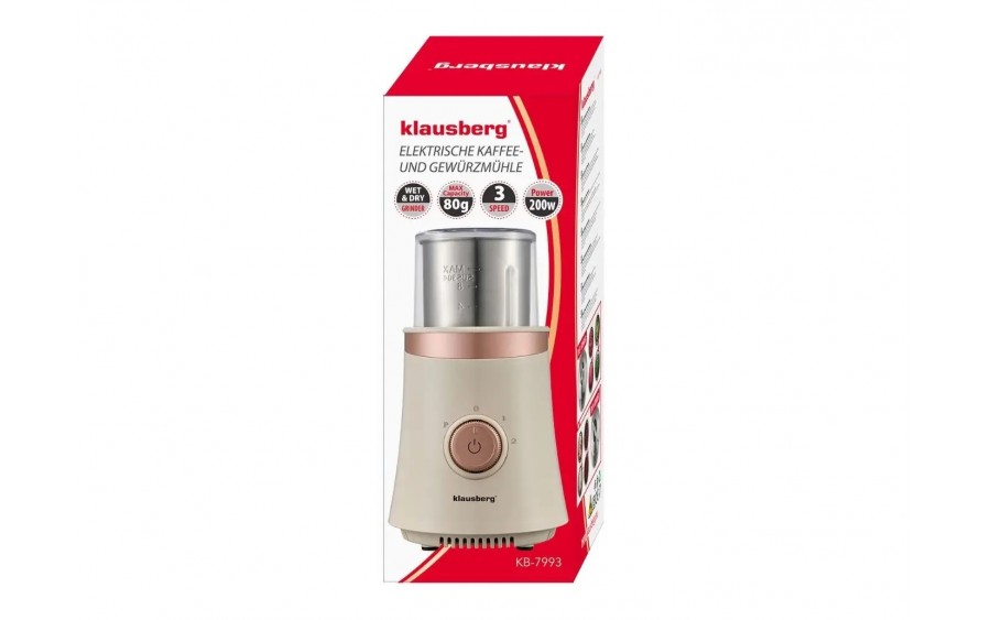 Elektryczny młynek 2w1 do kawy i przypraw KB-7993