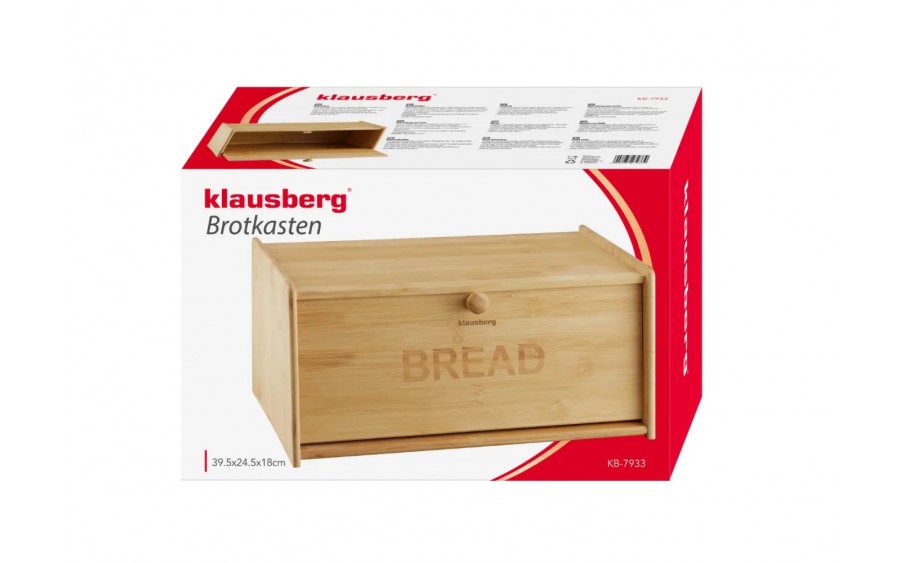 Chlebak bambusowy KB-7933