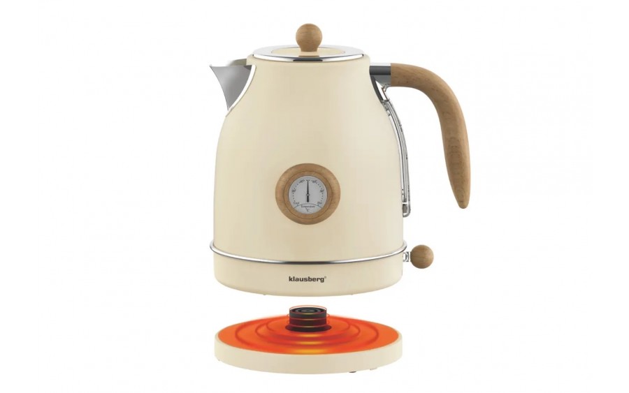 Czajnik elektryczny 1,7 L beżowy KB-9006