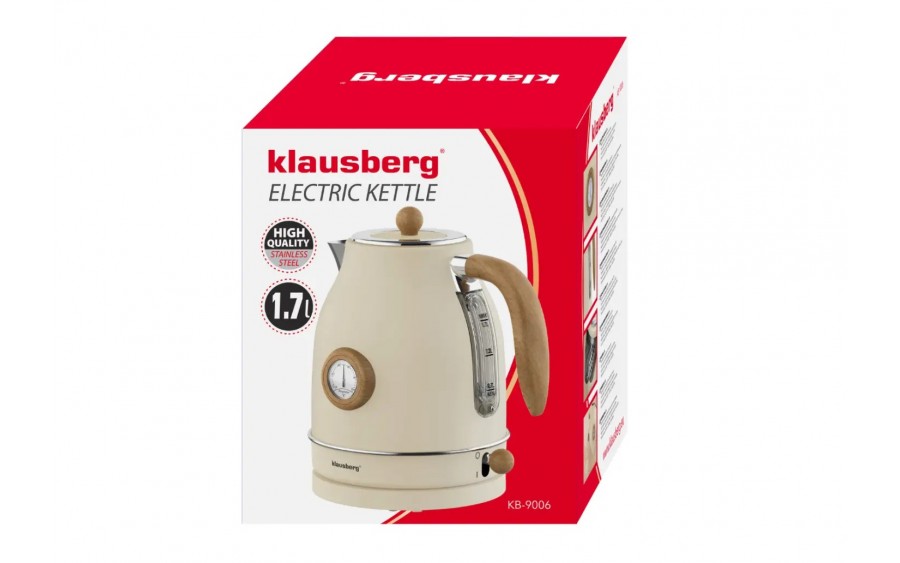 Czajnik elektryczny 1,7 L beżowy KB-9006