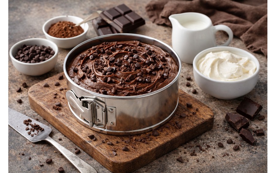 Tortownica 16 cm fakturowane dno