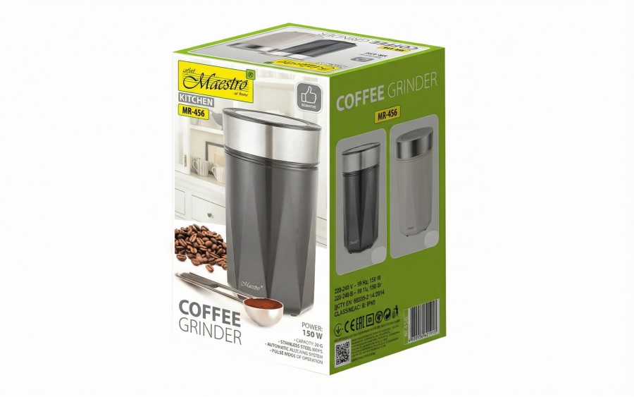 Elektryczny młynek do kawy 50g 150W MR-456-BLACK