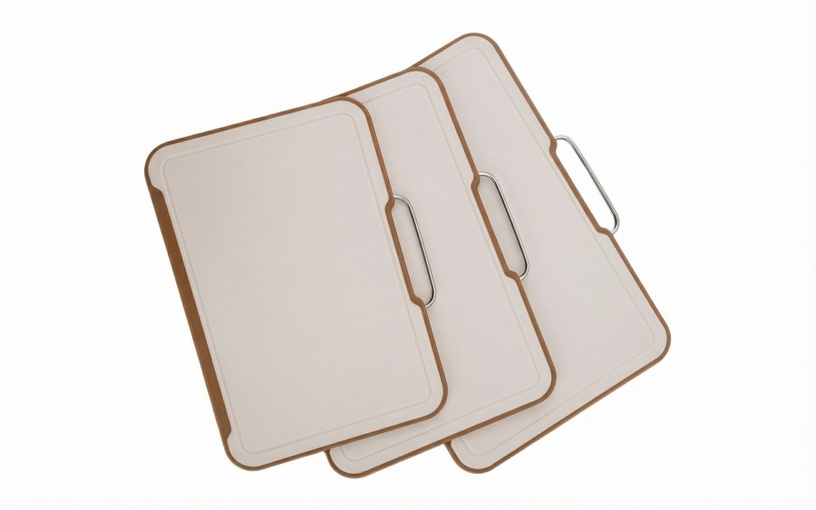 Zestaw 3 desek do krojenia na podstawce MR-1788