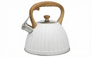 Czajnik tradycyjny 2,8 L Henry biały nierdzewny