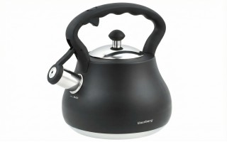 Czajnik tradycyjny 2,7 L nierdzewny KB-7446 czarny mat