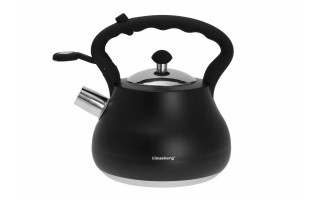 Czajnik tradycyjny 2,7 L nierdzewny KB-7446 czarny mat