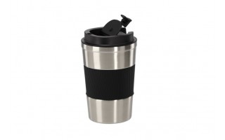 Kubek termiczny 350 ml Z NAKŁADKĄ ANTYPOŚLIZGOWĄ 4040