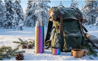 Termos nierdzewny 1 L Ava Rainbow