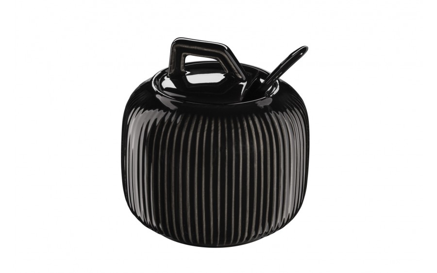Cukiernica z pokrywką Osborn czarny połysk