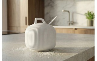 Cukiernica z pokrywką Osborn biała