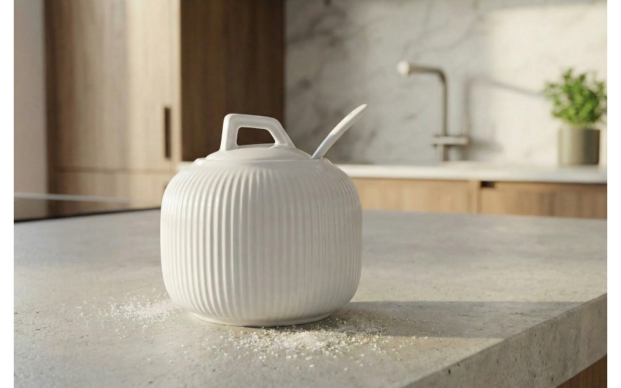 Cukiernica z pokrywką Osborn biała