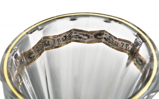 Wazon kryształowy 28 cm Picadelli Royal Gold