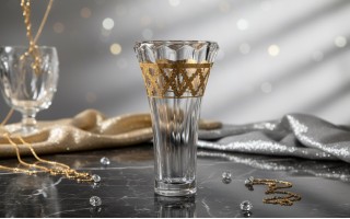 Wazon kryształowy 28 cm Picadelli