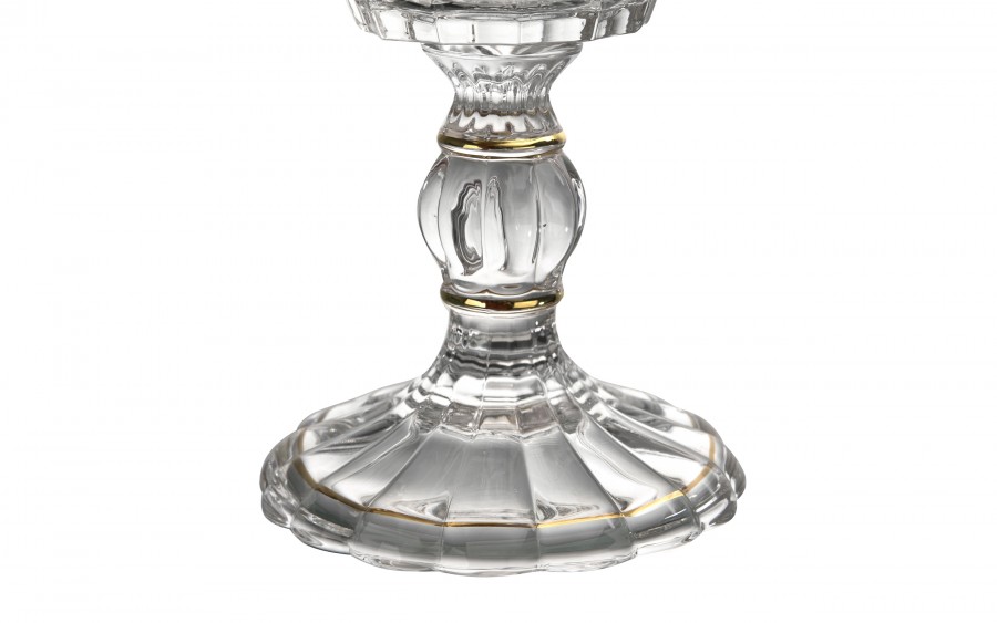 Misa kryształowa 15 cm na nodze Picadelli