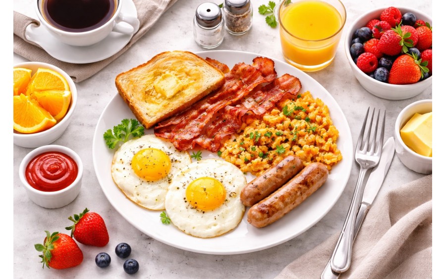 Talerz płytki 25cm Ameryka