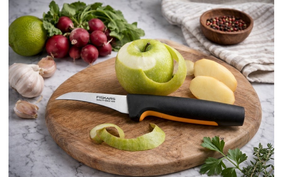 Nóż do skrobania zagięty Fiskars 7 cm