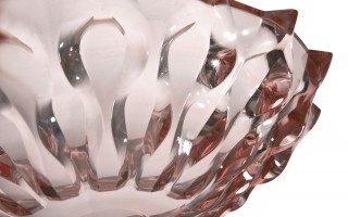 Misa kryształowa 35 cm  Samba Pink