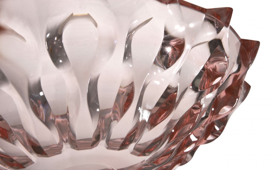 Misa kryształowa 35 cm  Samba Pink