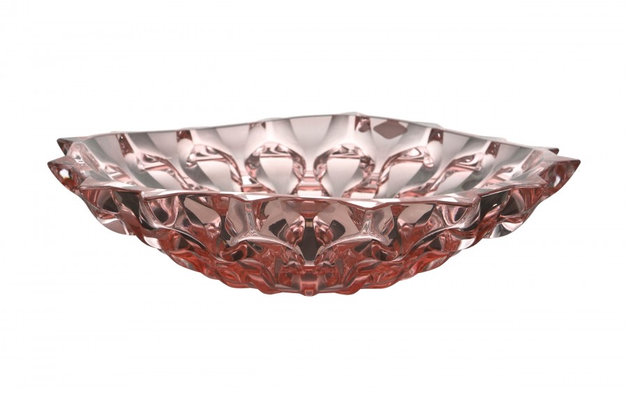 Misa kryształowa 35 cm  Samba Pink