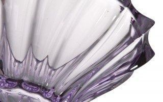 Misa kryształowa 22 cm Plantica Amethyst