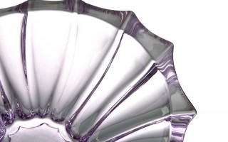 Misa kryształowa 22 cm Plantica Amethyst